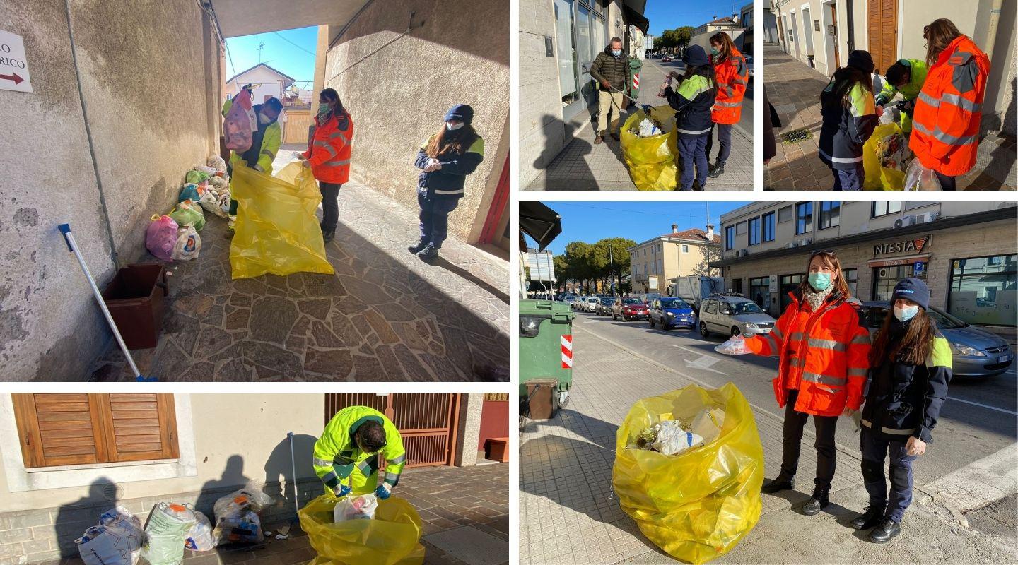 Immagine per La caccia ai rifiuti tra le vie di Ronchi, sanzioni contro degrado e odori